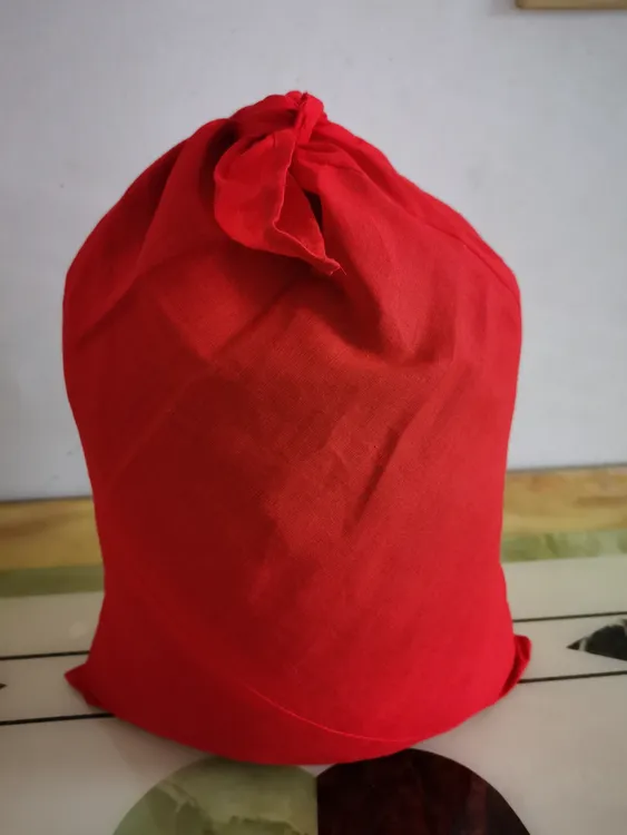 乔迁搬新家高梁五谷红布袋72X39稻谷袋五谷丰登喜袋