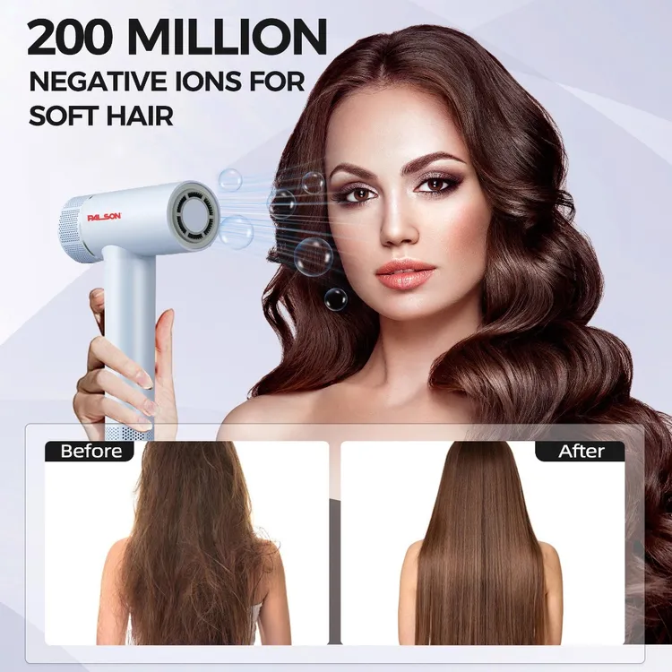 PALSON家用冷热风线下维修学生宿舍水离子吹风机便携吹风机大功率