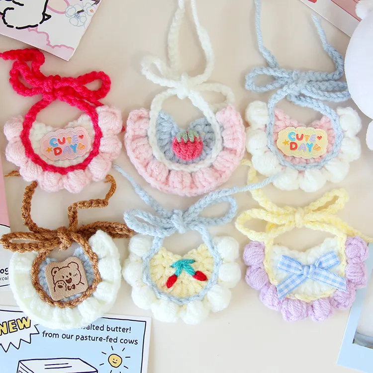 10cm娃衣自嘲熊西高地衣服着替20cm棉花娃娃娃衣Labubu围兜口水巾