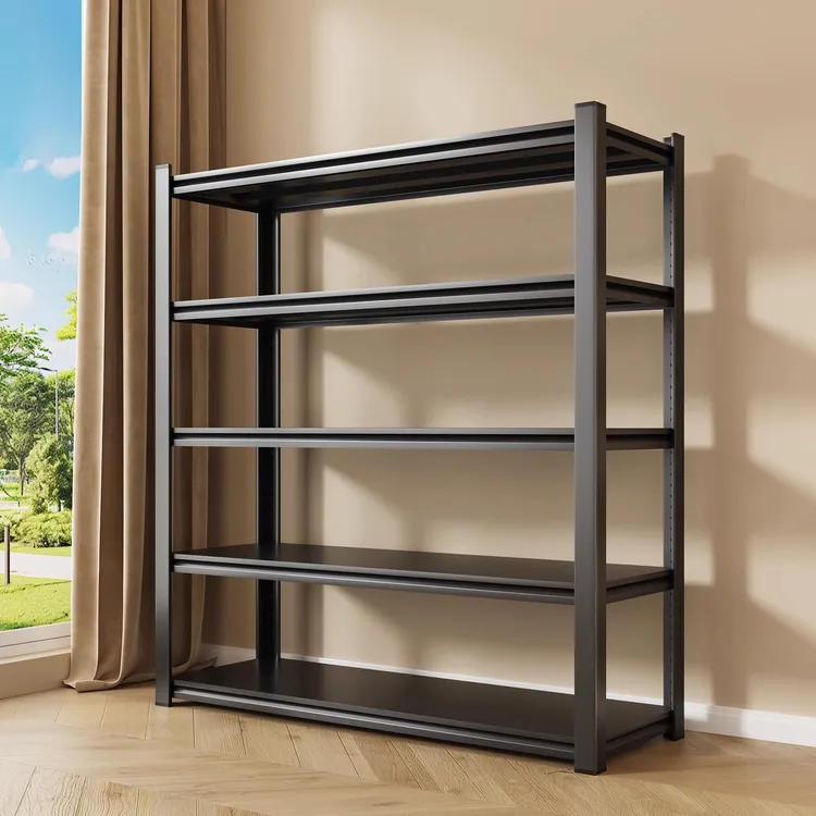 家用货架多层置物架落地仓库阳台储物架杂物间商用超市钢制收纳架