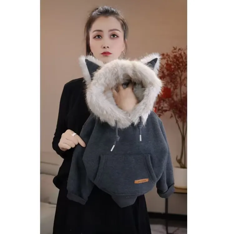 【加绒加厚】儿童2025新款秋冬季男女童韩版厚绒休闲卫衣时尚百搭