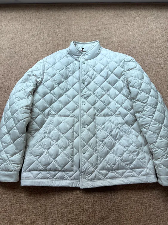 【大凯精选】冬季菱形格纹 白鹅绒Airsoft面料鹅绒服羽绒服