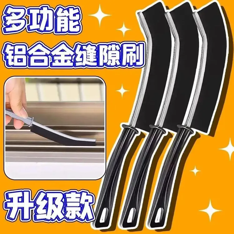 抢！【到手3个】长柄缝隙刷瓷砖浴室厨房卫生间刷马桶缝隙刷子多功能商品图