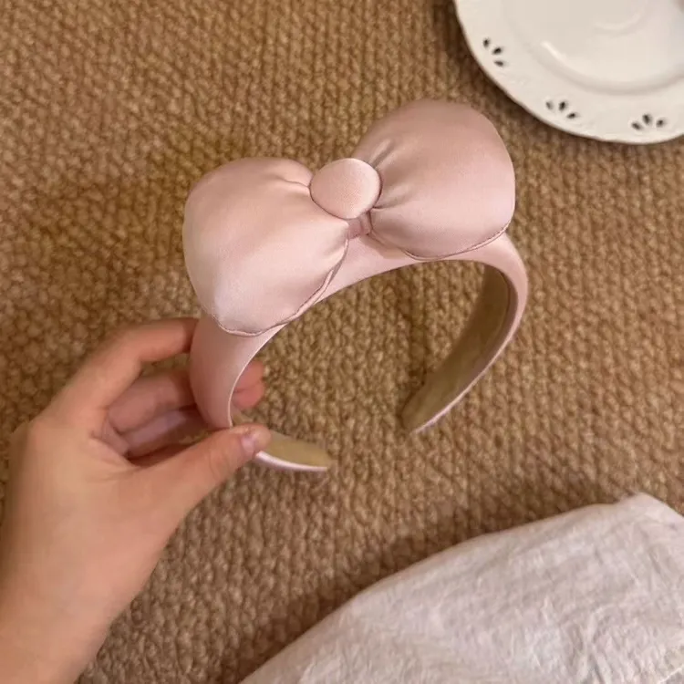 ins风甜美少女立体蝴蝶结发圈头绳ins韩系丸子头马尾发绳少女发饰