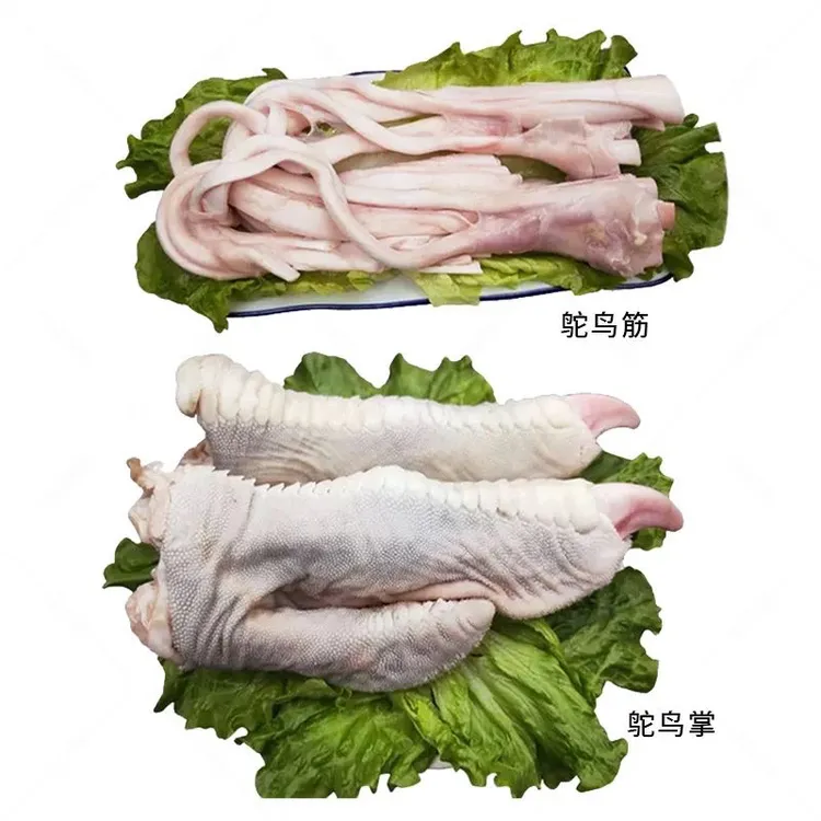 新鲜鸵爪子一对顺丰发货
