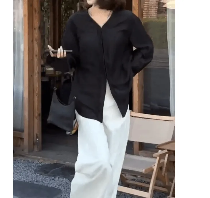 新款气质洋气百搭显瘦女装1