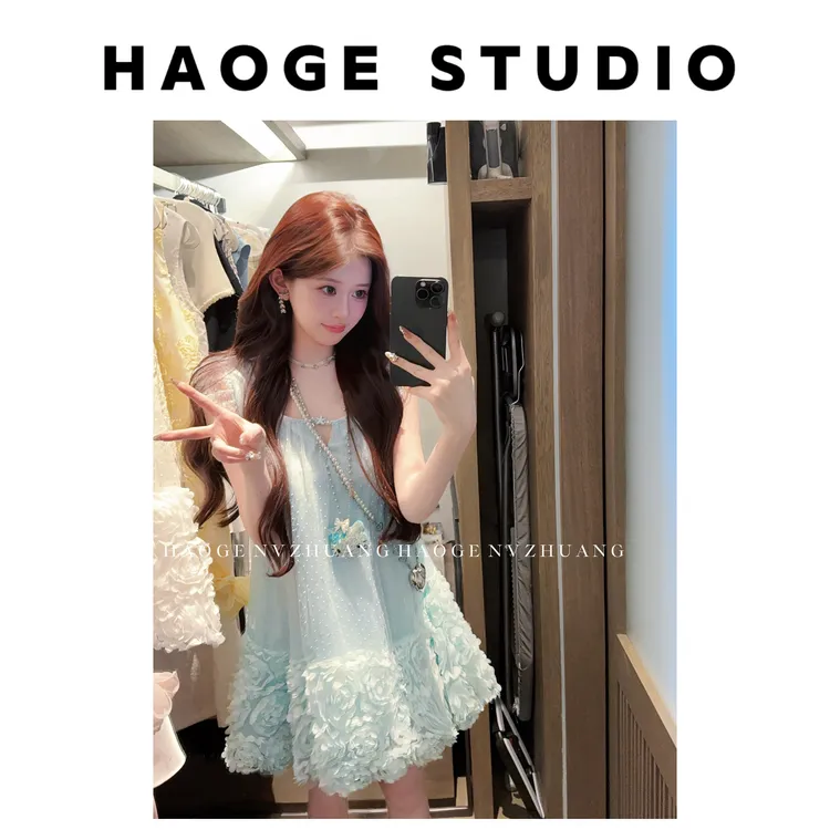 浩哥严选●露丝公主裙HGX5SY1900A连衣裙预小众设计感重工夏季甜美