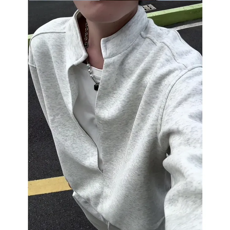 假两件卫衣卫裤套装男秋季休闲运动宽松层级感痞帅一套衣服搭配潮