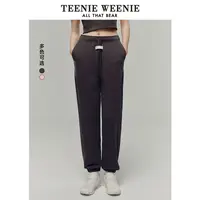 【赵老板专属】TeenieWeenie小熊25春季休闲学院设计感束脚卫裤0113