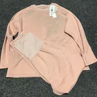 A01日单加绒加厚家居服套装宽松休闲
