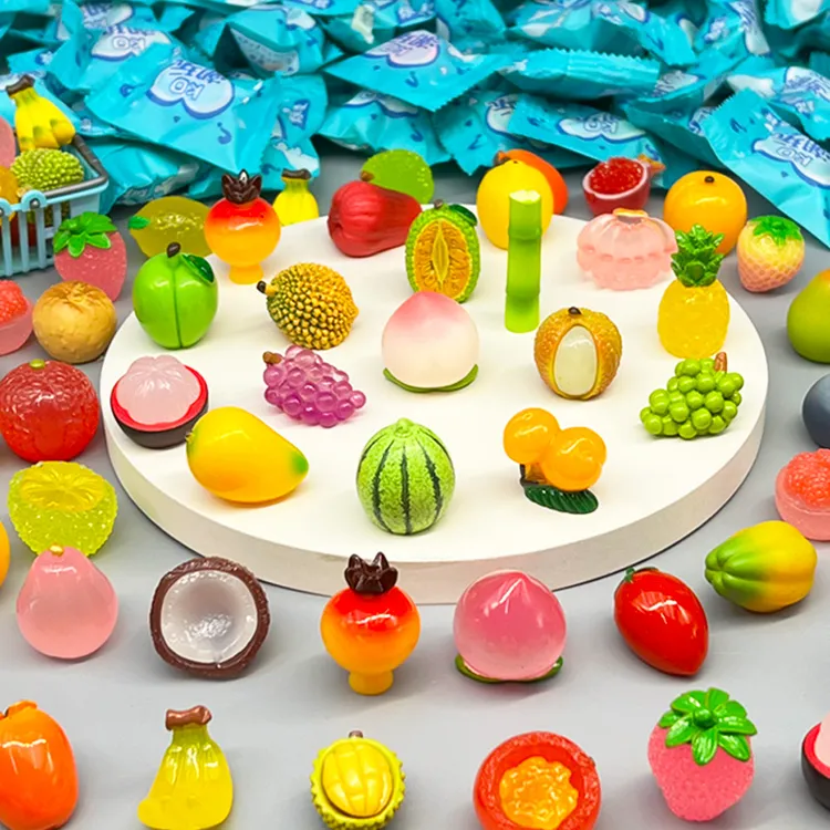 2025新款仿真迷你夜光水果盲袋小礼物幼儿园分享全班奖品玩具礼物