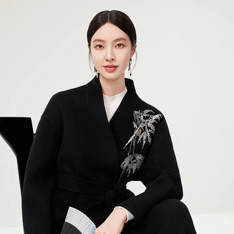 BADINA毛呢外套644A199