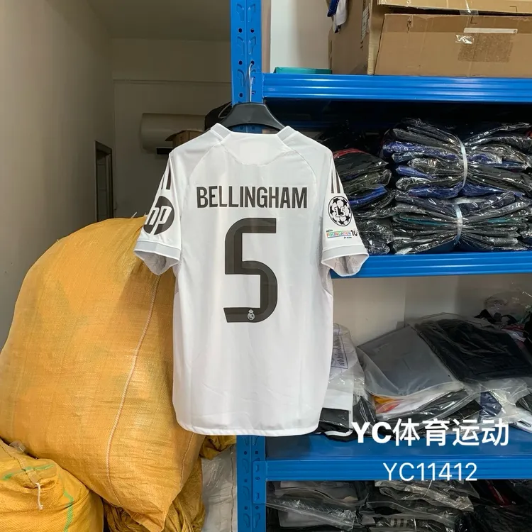 2526皇马球衣主场短袖5号贝林厄姆7号C罗9号姆巴佩莫德里奇球员迷