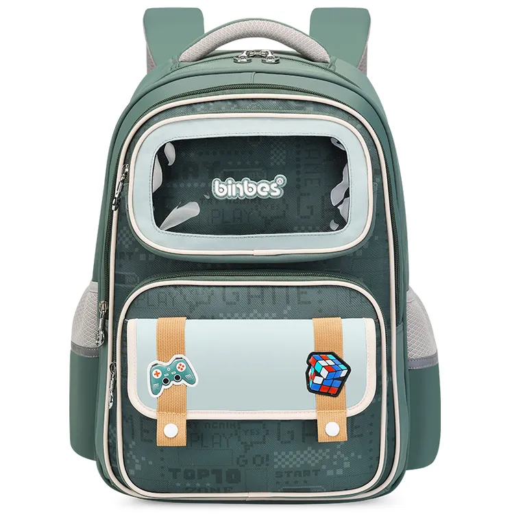 【阳光8点】大容量云感减负护脊双肩包小学生初中生男女生书包B3746