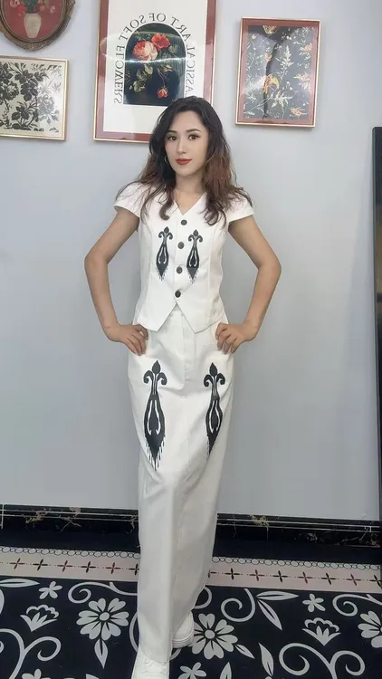 MLA店铺民族风两件套 节日必备款