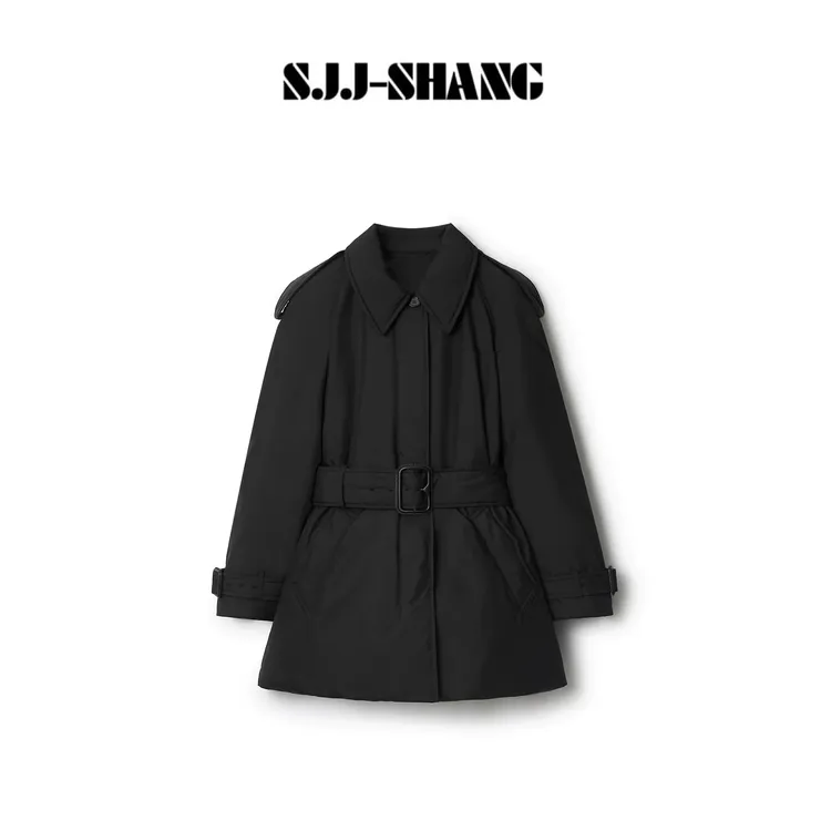 SJJ-SHANG【墨尔本】波兰科鲁达90白鹅绒涂层气质鹅绒服q136302p