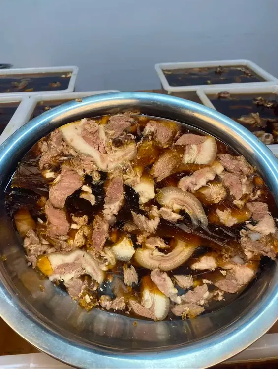 【5斤装】 七瘦三肥 带盆发货特色猪头肉冻肴冻下酒菜真空即食