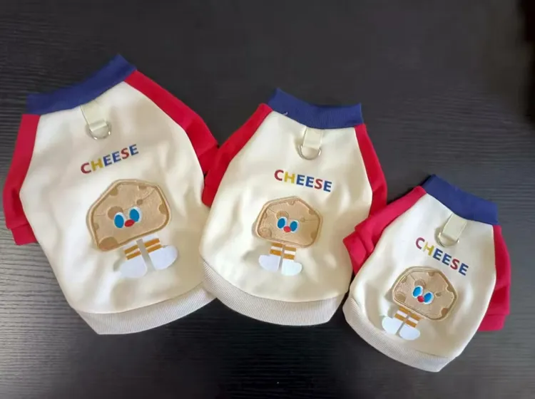 特价宠物服装轻微微瑕染色红袖小饼干