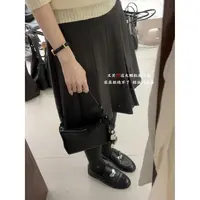 J-96128#【头层牛皮真皮】荔枝纹简约通勤百搭单肩斜挎麻将包