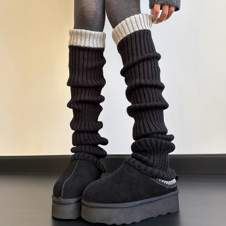 袜套堆堆袜女2025新款爆款冬护膝护腿长筒套加厚过膝袜子女款腿套