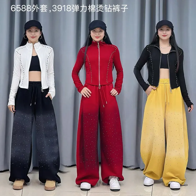 D2025秋季6855新款拉链开衫修身显瘦长袖上衣