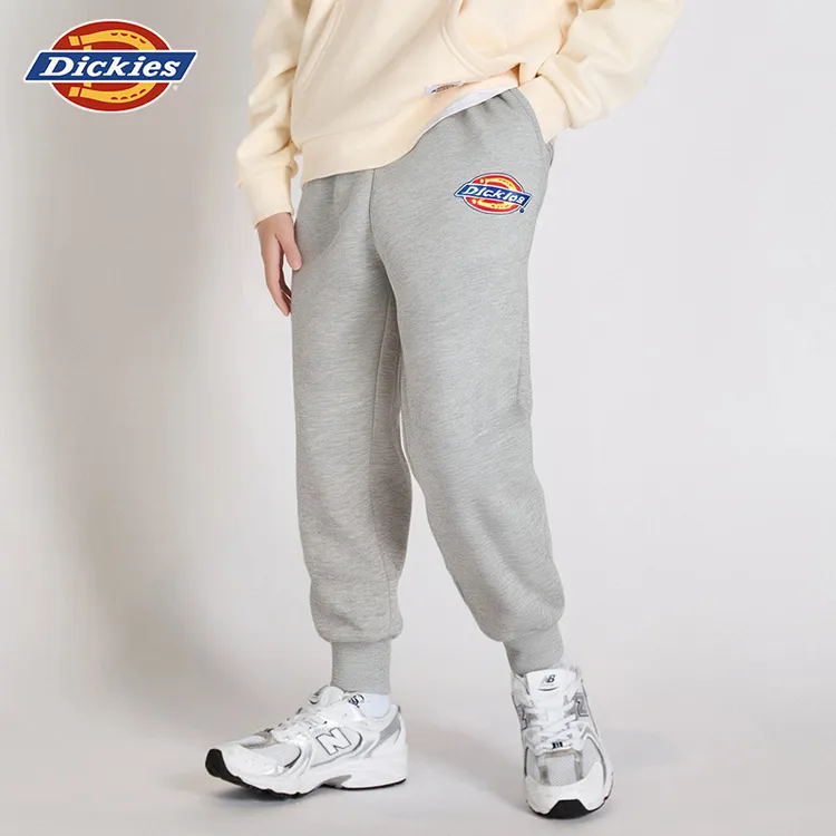 Dickies潮酷男女童运动童裤休闲长裤休闲舒适束脚裤251K40LSD68