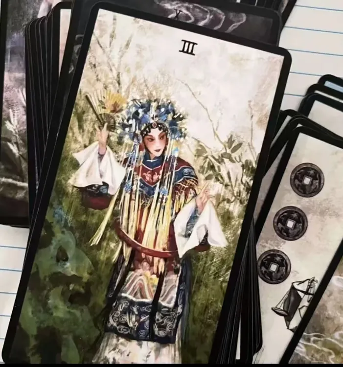 梨园绘梦国风经典普及韦塔罗牌taro初学者卡洛牌新手塔牌罗card罗