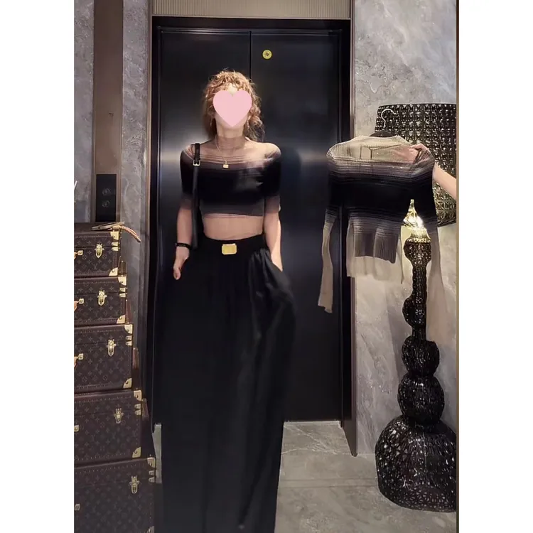 夏季韩版复古时尚气质修身显瘦上衣