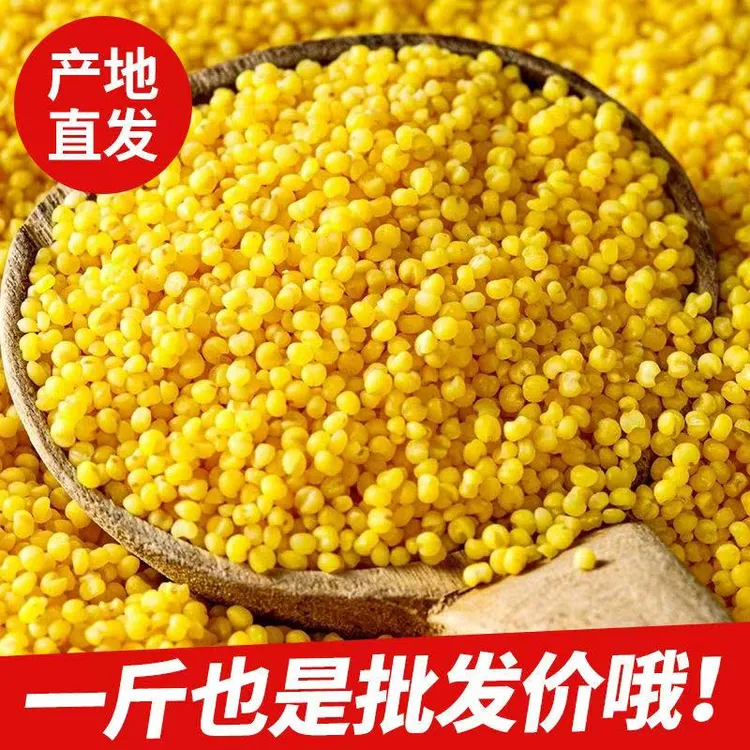 【】陕北石碾新碾西北新米香糯黄金米内蒙古赤峰敖汉敖汉小米