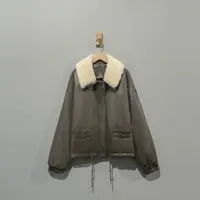 【且听风吟】0516474新国标90白鸭绒蛋白皮毛领保暖羽绒皮衣