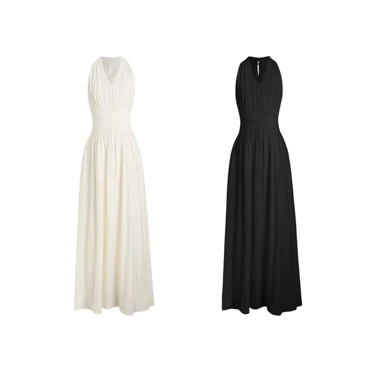 徐秋阳 爱神降临  春季新款百搭时尚休闲显瘦显白连衣裙12639