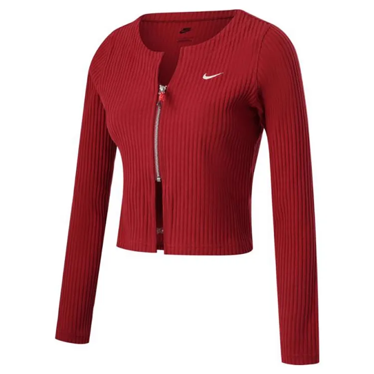 Nike/耐克女款AS W NSW NK CHLL KNT RIB FZ毛线开衫HV8459-677