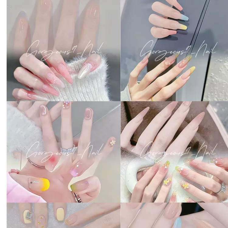 久玖家【穿戴甲拆拆乐+对对碰】气质显白重工温柔仙女穿戴甲