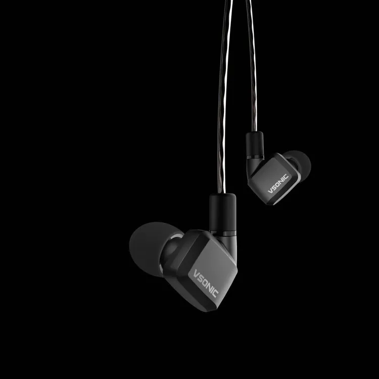 VSONIC GR07旗舰HIFI入耳式降噪有线音乐耳机 电竞吃鸡游戏高音质