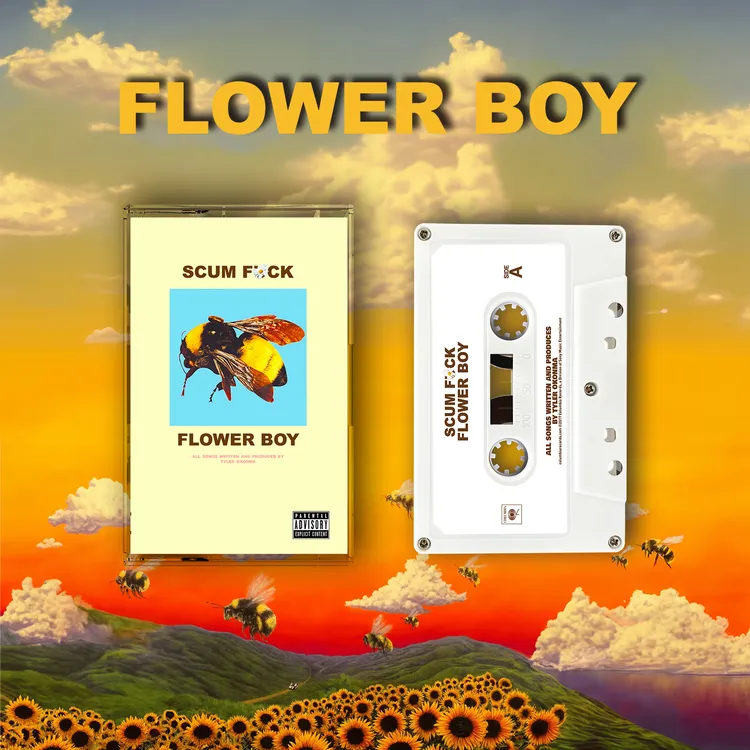 Tyler,The Creator泰勒造物主Flower Boy实体磁带Hip-hop说唱专辑