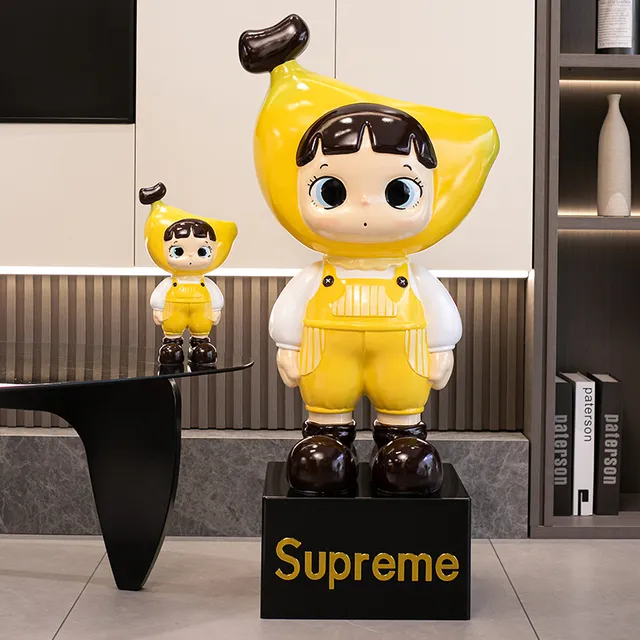 客厅大型落地摆件家居电视柜沙发旁卡通存钱罐装饰品乔迁新居礼物