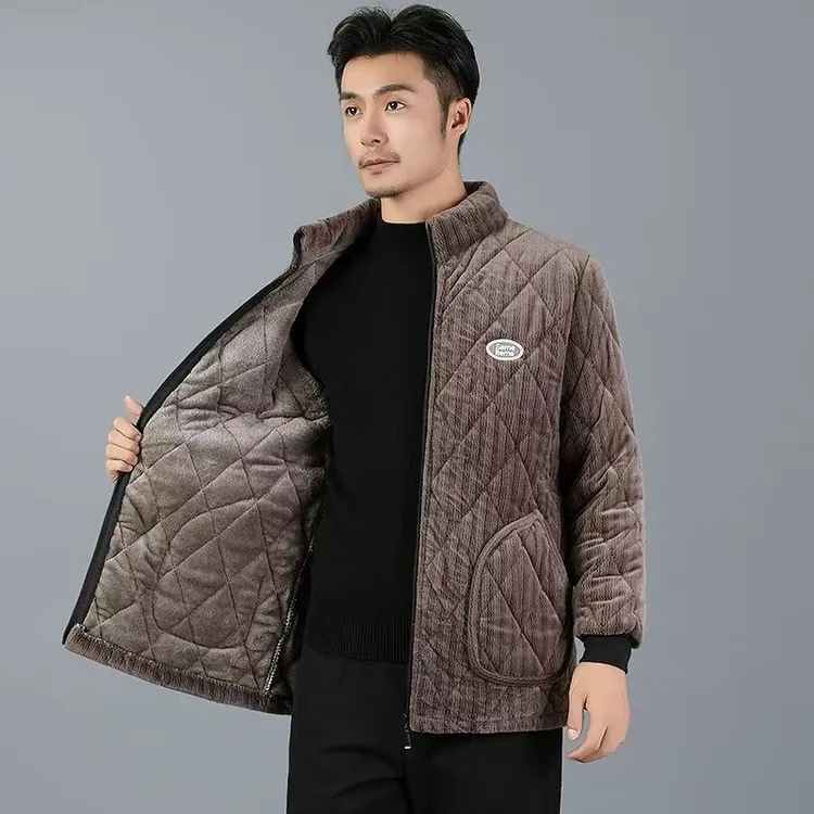 2026立领家居服长袖睡衣休闲冬季宽松保暖大码