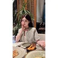 【是你大大钱】琉光星辰 重工手工编织羊毛小香风外套女套装