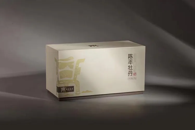 鼎白2015陈年白牡丹礼盒150g(75gx2罐）