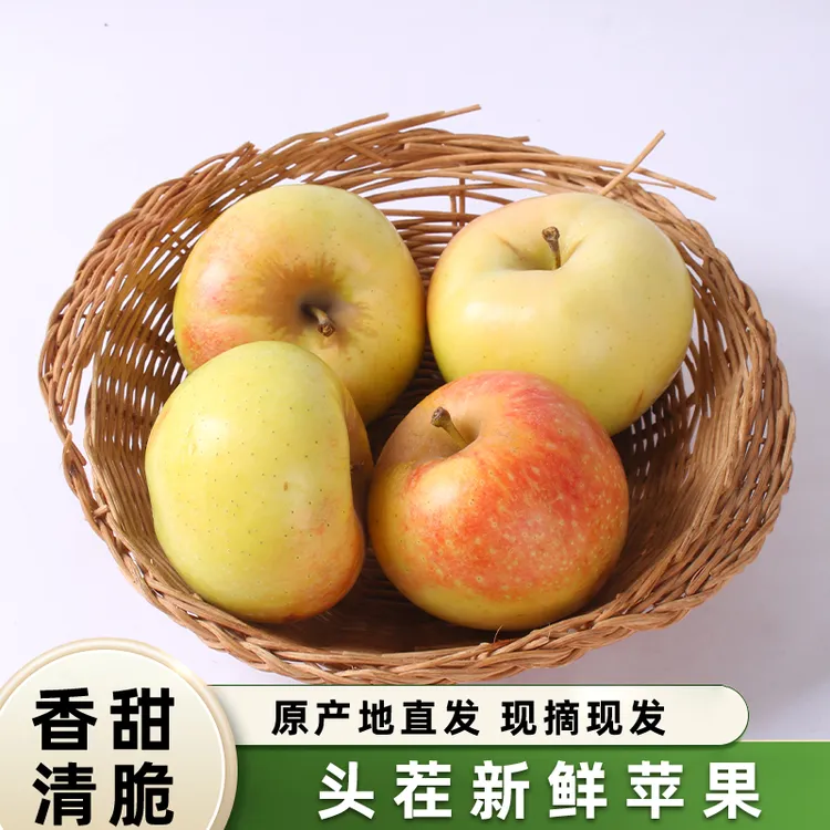 2025头茬新鲜陕西嘎啦苹果粉面口感苹果应季水果粉面鲜甜皮薄肉厚