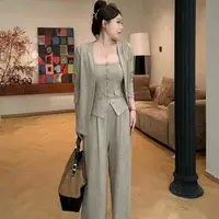 【玲胖胖 暗夜曼塔】冬款遮肉优雅气质显瘦大码女装套装LPPCK164