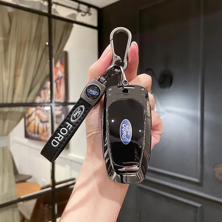 2025款福特锐界L钥匙套18-25款专用锐界plus汽车新款金属男包壳扣
