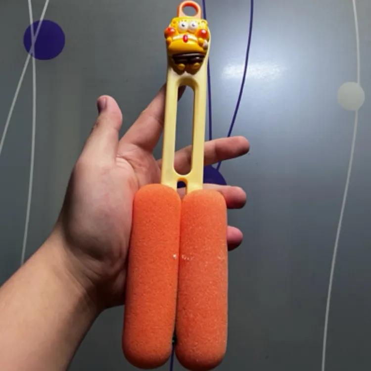 可爱卡通海绵宝宝杯刷