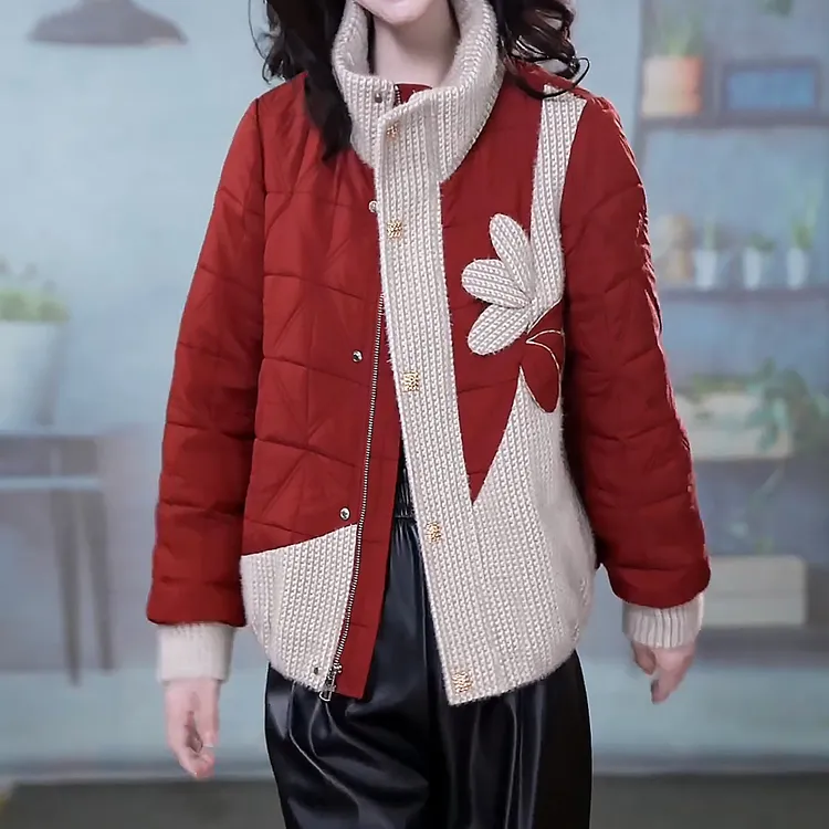 时尚女装棉服外套2025秋冬新款百搭小个子气质修身洋气加棉上衣女