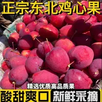 东北正宗鸡心果净重5斤新鲜采摘脆多汁水果