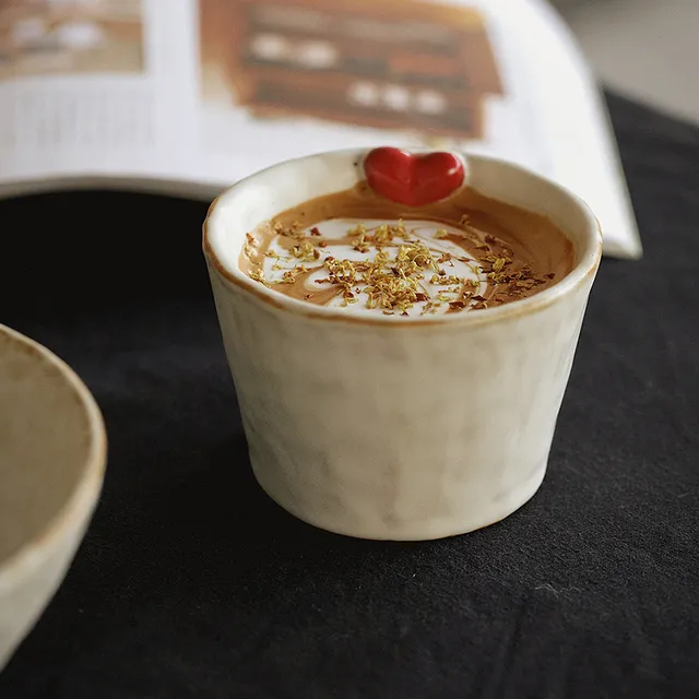 批发浅汤碗可爱粗陶窑变釉浮雕创意特色小众个性水果沙拉蔬菜甜品