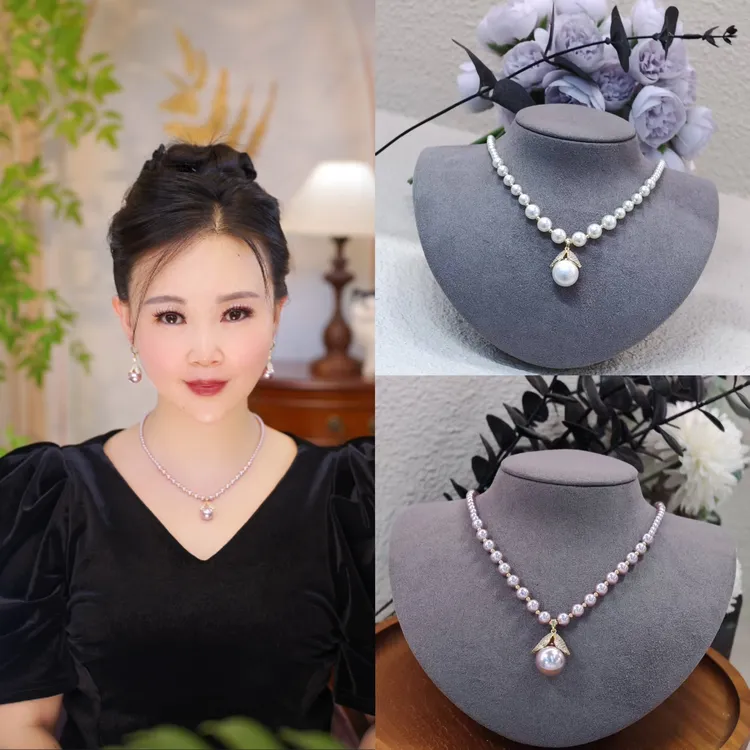 芙奈琪  高级设计感珠珠宫廷风富贵感配饰首饰