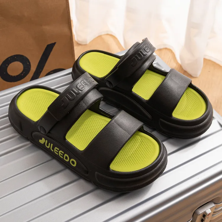 运动拖鞋男士夏季外穿潮牌2024新款室内家居防滑踩屎感凉拖鞋男款