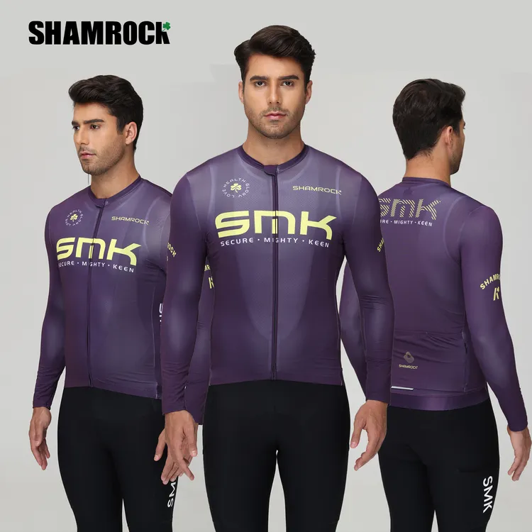SHAMROCK仕玛客2025春夏新款防晒竞技款骑行服薄透气赛顿-男款