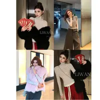 婉君【卖了三年的波点内搭-万能打底】秋冬洋气时尚上衣LWJ24A1T118